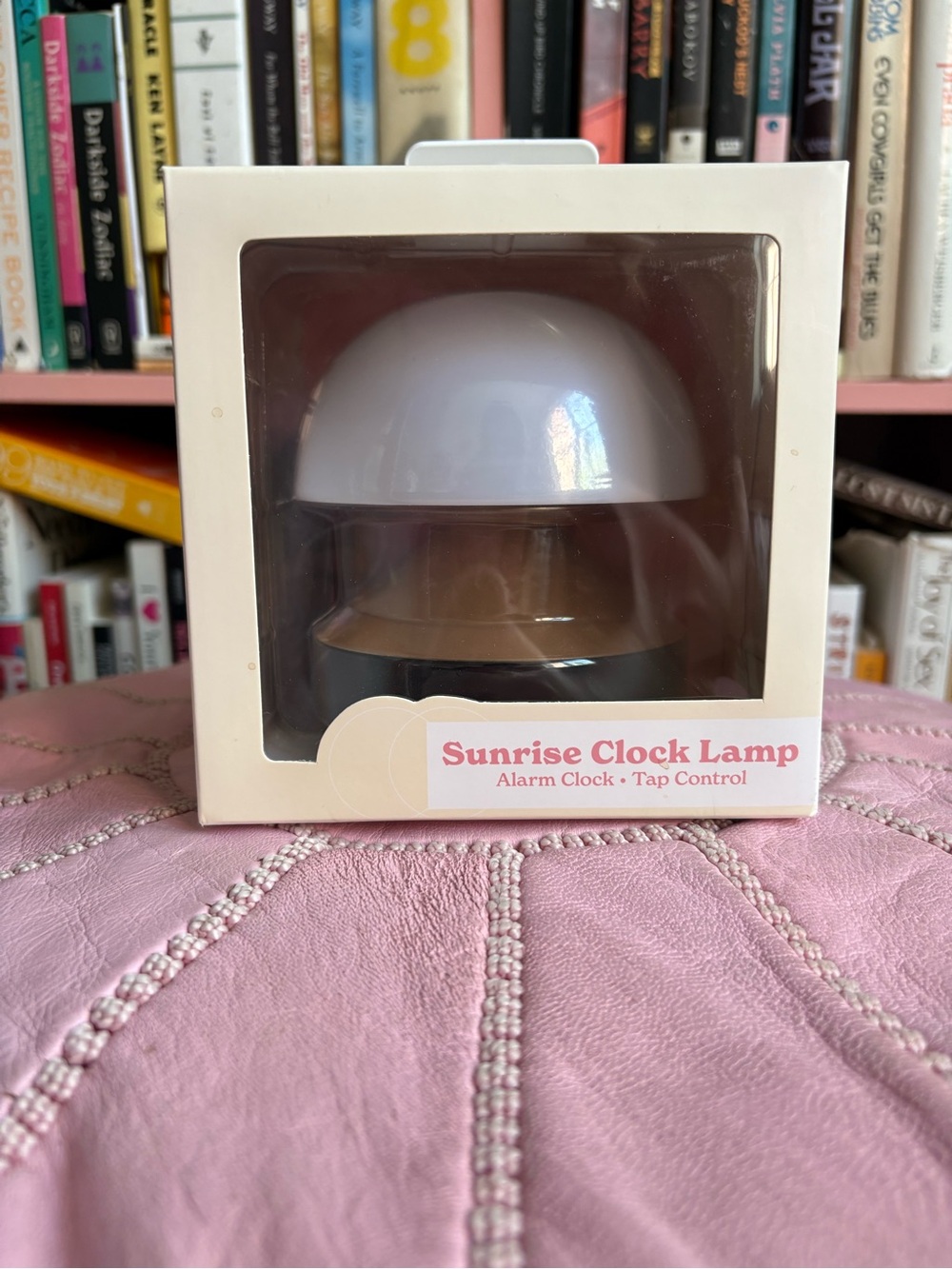Sunrise Clock Lamp Alarm Clock - White and Gold